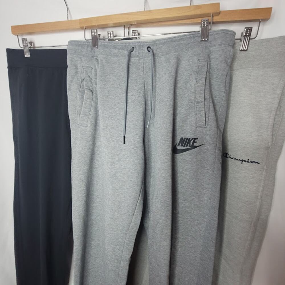 Lululemon, Nike, Champion- Men's 3 piece Athletic pants bundle- size Medium